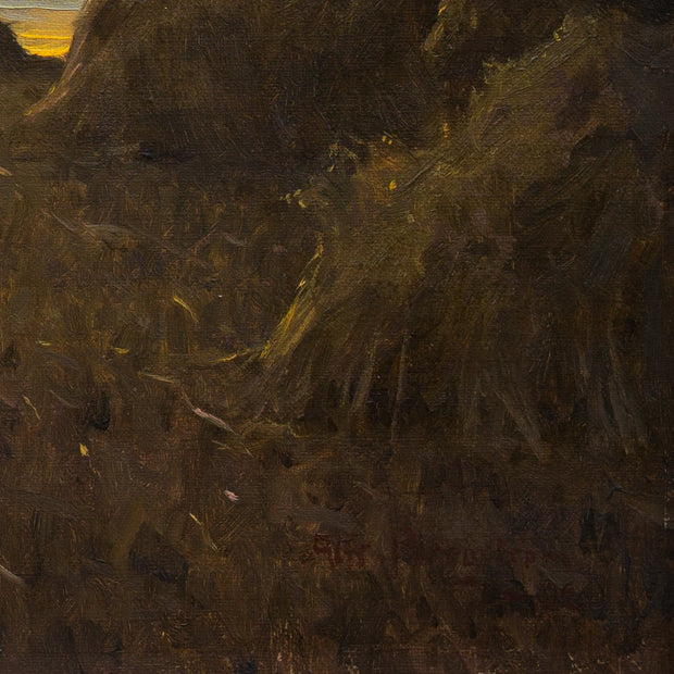 Alfred Bergström - Sunrise over the Fields - CLASSICARTWORKS