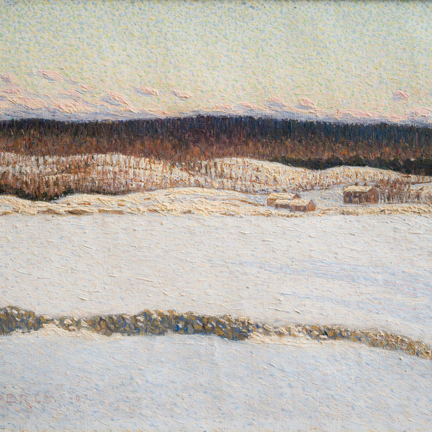 Arthur Percy - Scandinavian Winter Landscape, 1907