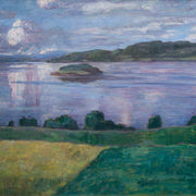 Alfred Ekstam - View Over Lake Mangen