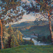 Carl Johansson - A Tranquil Landscape View, 1943