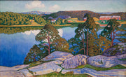 Gabriel Strandberg - Landscape from the West of Norrland, 1911