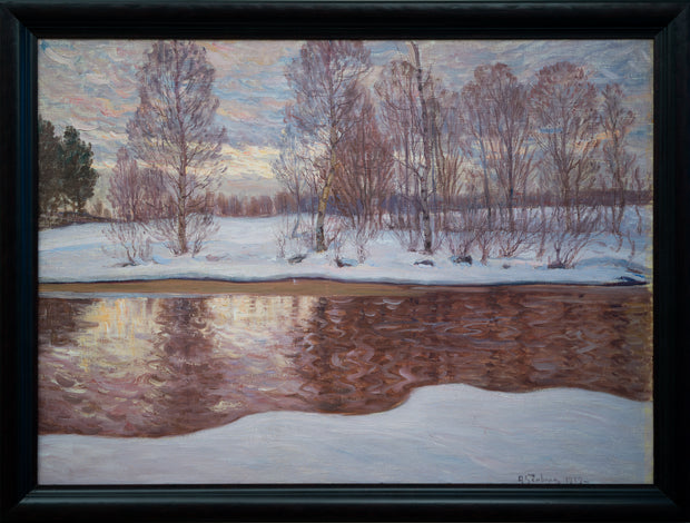 Anton Genberg - Winter Landscape, 1919