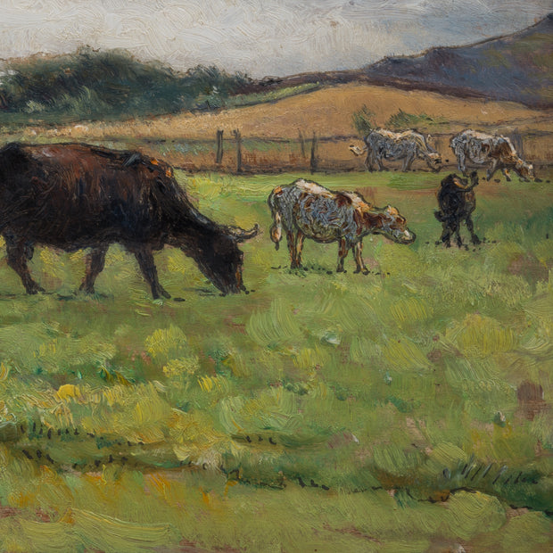 Nils Kreuger - Cattle on the Meadow