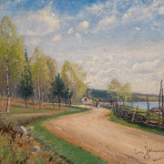 Carl Johansson - Summer Landscape with Road