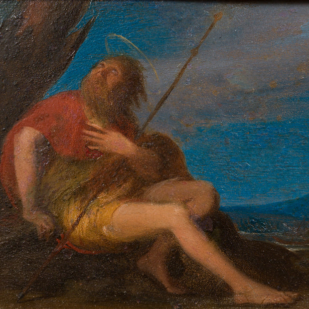 Saint John the Baptist in a Landscape