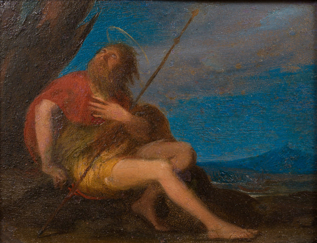 Saint John the Baptist in a Landscape