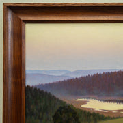 Hilding Werner - Landscape With a Red Barn