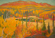 Ivan Bergdahl - Autumn by the Pond, Kvikkjokk