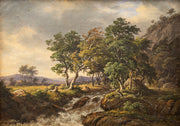 Frederik Christian Kiaerskou - Djupadal in Blekinge, 1855