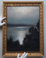 Adolf Säfve - Moonlight over the Lake - CLASSICARTWORKS