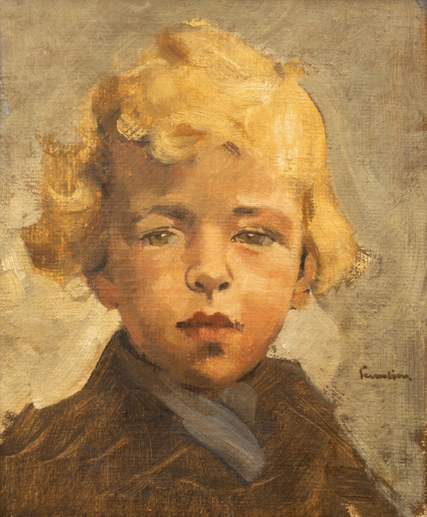 Akke Kumlien - Portrait of a Boy - CLASSICARTWORKS