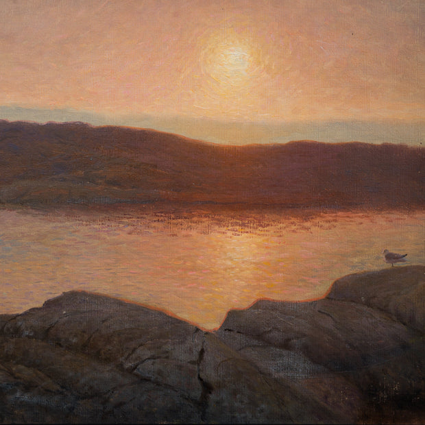 Anders Wahlgren - Sunset over the Bohuslän Coast - CLASSICARTWORKS