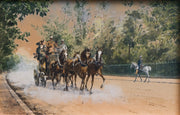 Anna Palm de Rosa - Coach and horses at full speed, Boulogne-sur-Seine - CLASSICARTWORKS