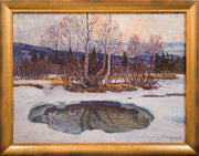 Anton Genberg - The Winter Pond - CLASSICARTWORKS