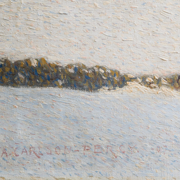 Arthur Percy - Scandinavian Winter Landscape, 1907 - CLASSICARTWORKS