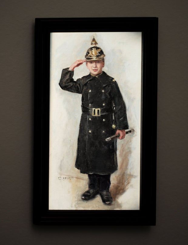 CARL HEDELIN - THE YOUNG POLICEMAN - CLASSICARTWORKS