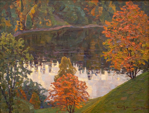 Carl Johansson - Autumn Pond - CLASSICARTWORKS