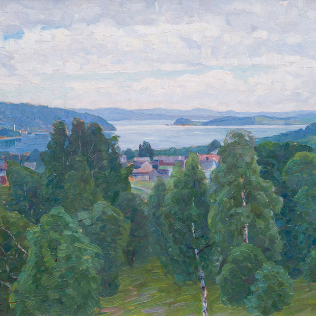 Carl Johansson - Landscape View, 1927 - CLASSICARTWORKS