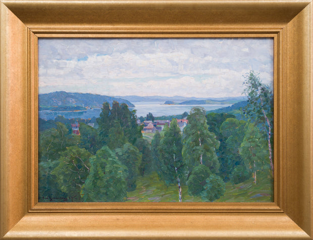 Carl Johansson - Landscape View, 1927 - CLASSICARTWORKS