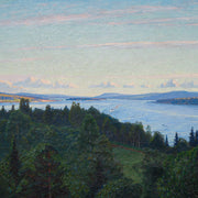 Carl Johansson - View Over a Forest and Open Water - CLASSICARTWORKS