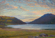 Carl Johansson - View Over Häggvik, Nordingrå, 1917 - CLASSICARTWORKS