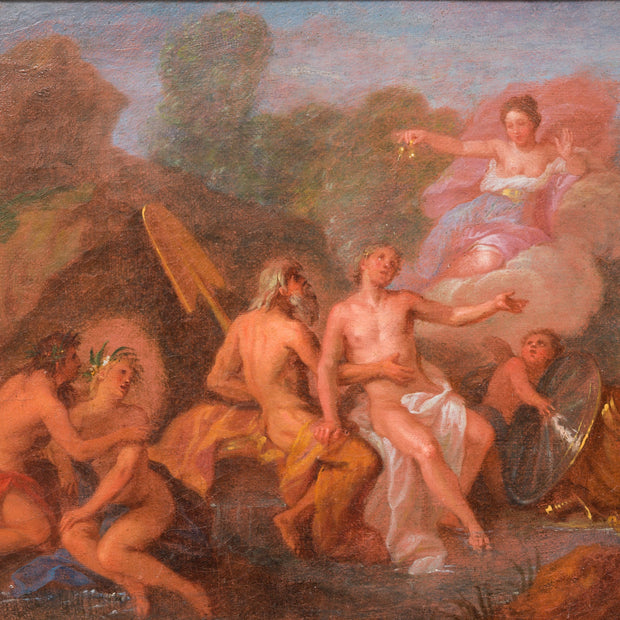 Charles Antoine Coypel - A Mythological Scene - CLASSICARTWORKS