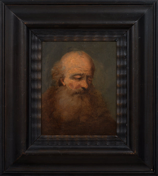 Christian Wilhelm Ernst Dietrich - Portrait of an Elderly Man - CLASSICARTWORKS