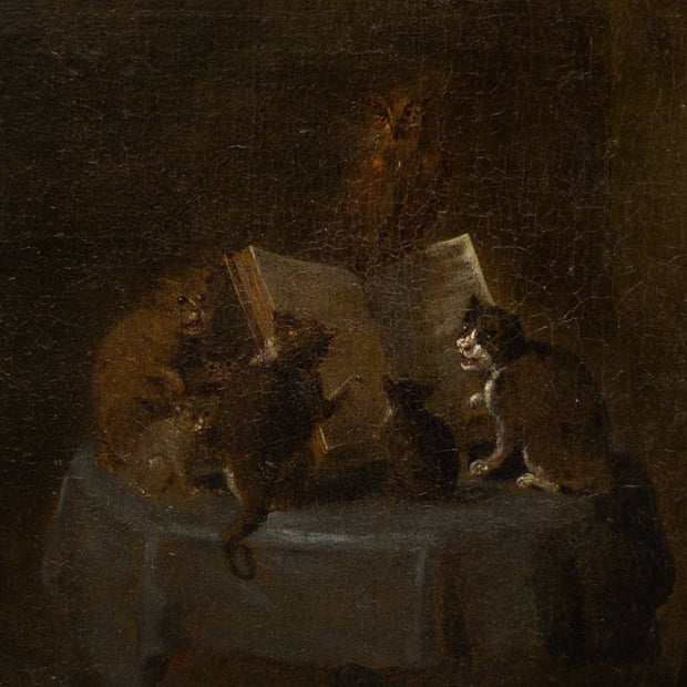 Circle of David Teniers the Younger - The Concert of Cats - CLASSICARTWORKS