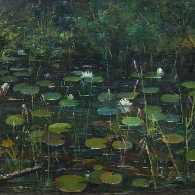 Clara Löfgren - Water Lilies, 1893 - CLASSICARTWORKS