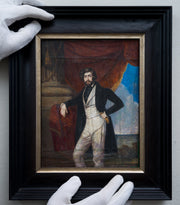 Daniel Saint - Portrait of a French Gentleman - CLASSICARTWORKS