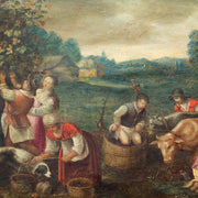Follower of Jacopo Bassano - The Grapes Are Harvested - CLASSICARTWORKS