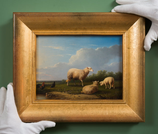 Frans van Severdonck - The Quiet Life Among Sheep and Birds - CLASSICARTWORKS