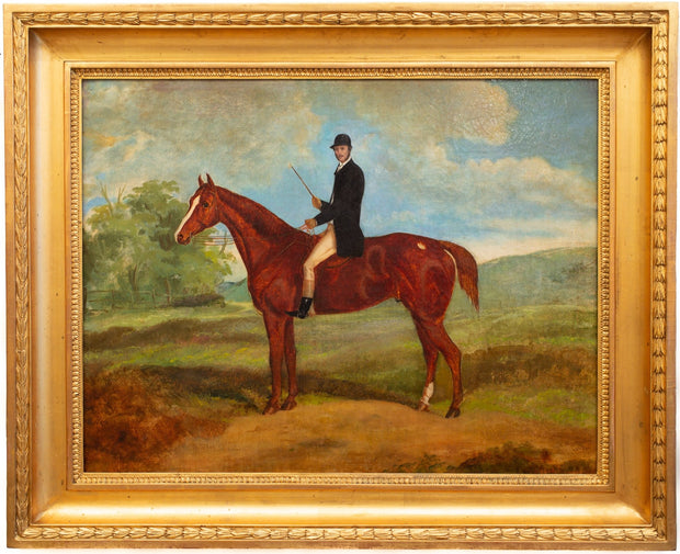 Frederick Woodhouse Sr. - A Gentleman Rider on a Horse - CLASSICARTWORKS