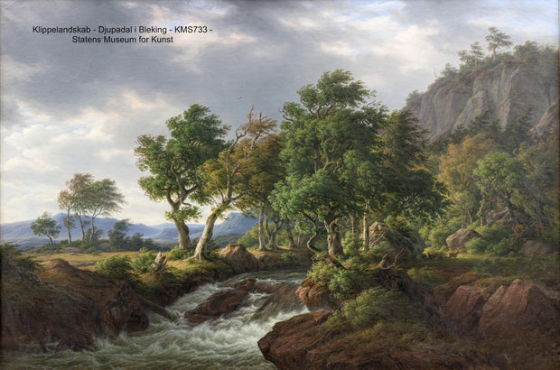 Frederik Christian Kiaerskou - Djupadal in Blekinge, 1855 - CLASSICARTWORKS