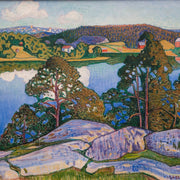 Gabriel Strandberg - Landscape from the West of Norrland, 1911 - CLASSICARTWORKS