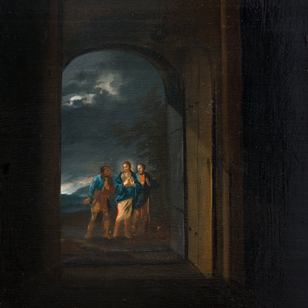 German 18th Century School - The Road to Emmaus - CLASSICARTWORKS