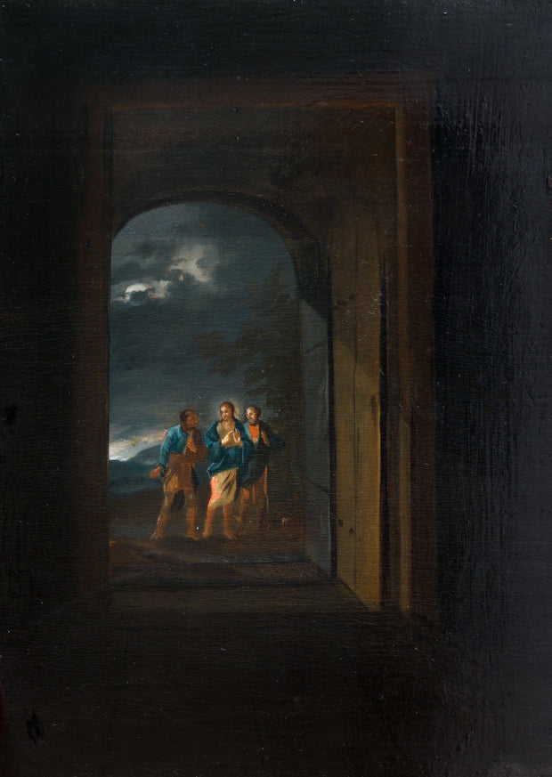 German 18th Century School - The Road to Emmaus - CLASSICARTWORKS