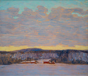 Hilding Werner - Värmland Landscape at Twilight - CLASSICARTWORKS