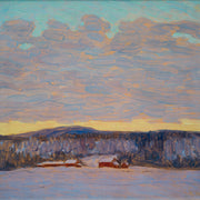 Hilding Werner - Värmland Landscape at Twilight - CLASSICARTWORKS