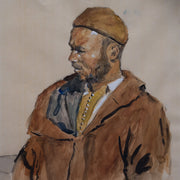 Hugo Backmansson - Portrait of a Man from the Rif Region - CLASSICARTWORKS