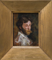 Hugo Birger - Self Portrait, c.1885 - CLASSICARTWORKS