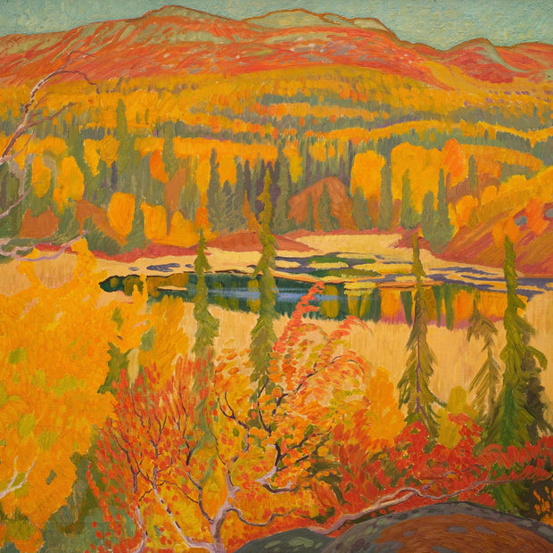 Ivan Bergdahl - Autumn by the Pond, Kvikkjokk - CLASSICARTWORKS