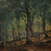 Johan Ericson - The Forest of Fontainebleau, c.1878 - CLASSICARTWORKS