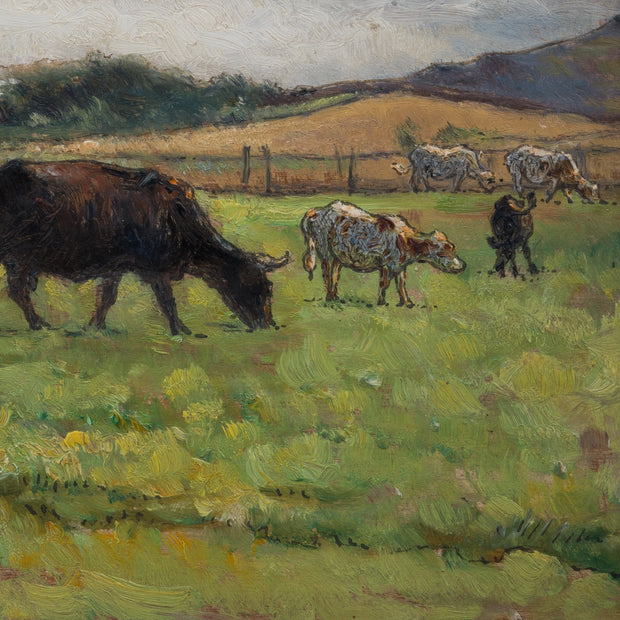 Nils Kreuger - Cattle on the Meadow - CLASSICARTWORKS
