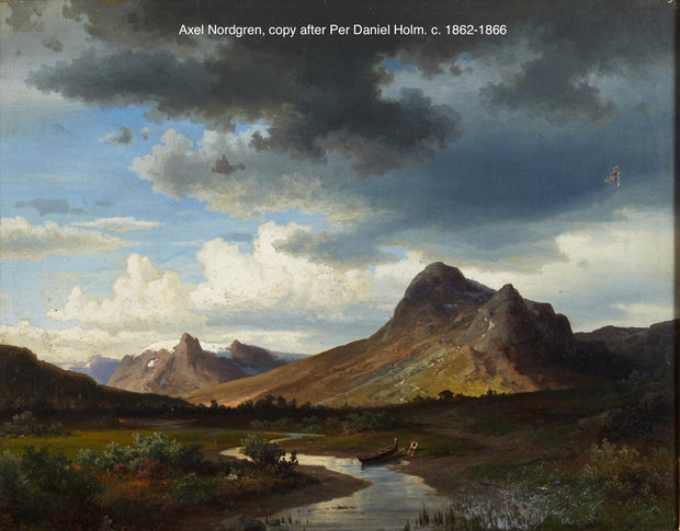 Per Daniel Holm - Landscape from Kvikkjokk - CLASSICARTWORKS