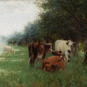 Sidney Pike - Summer Landscape With Cattle - CLASSICARTWORKS