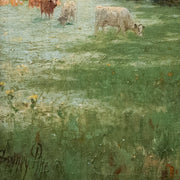 Sidney Pike - Summer Landscape With Cattle - CLASSICARTWORKS