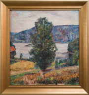 Ture Ander - The Tree by the Lake, Värmland - CLASSICARTWORKS