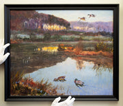 William Gislander - Landscape With Ducks - CLASSICARTWORKS