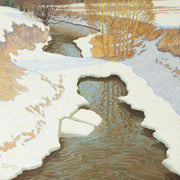Emil Lindgren - Winter Stream, Early Spring